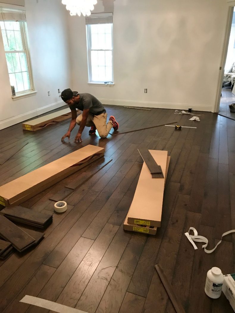 Professional Floor Installation Process Sherman TX - Hardwood and Luxury Vinyl Installation